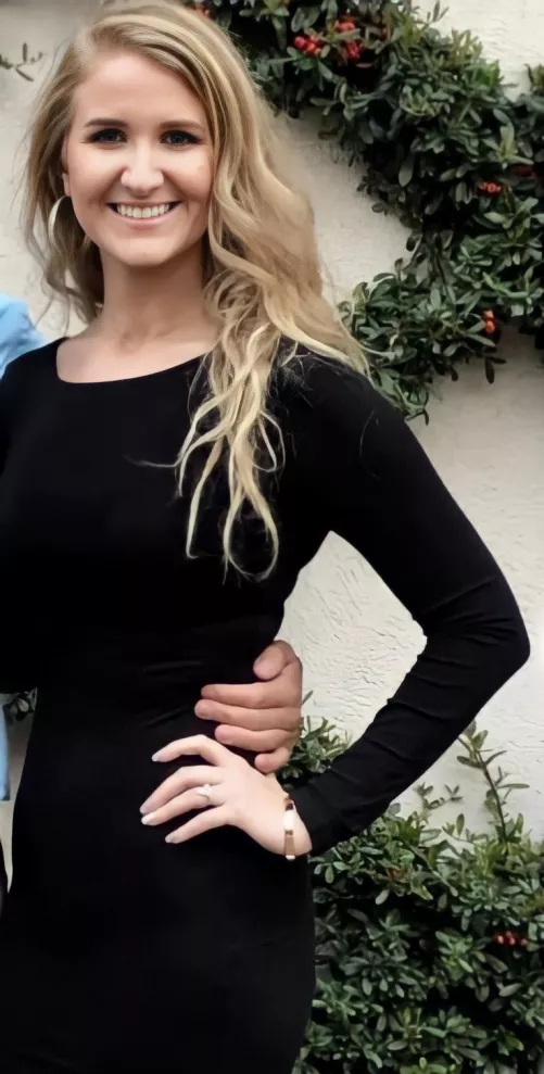 She’s Rocking Her Finest Classy Little Black Dress by Girsrforpleasureonly