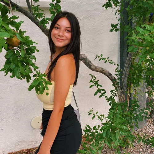 She’s trying to hide them behind a tree branch but she still can’t conceal them by Stu_Griffin