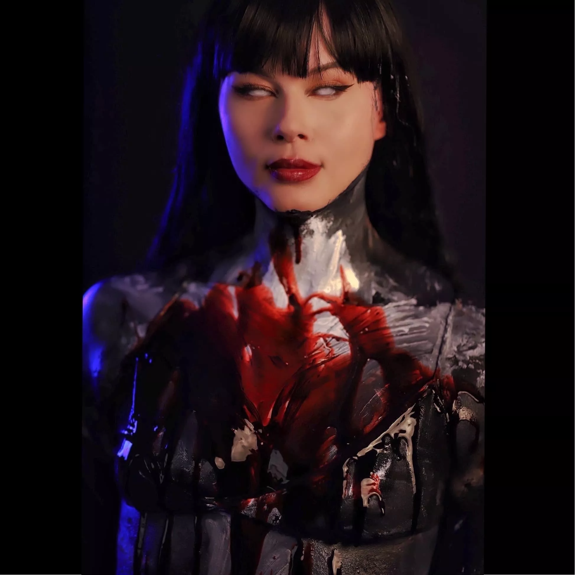 She-Venom Cosplay by me posted by jennrowleyofficial