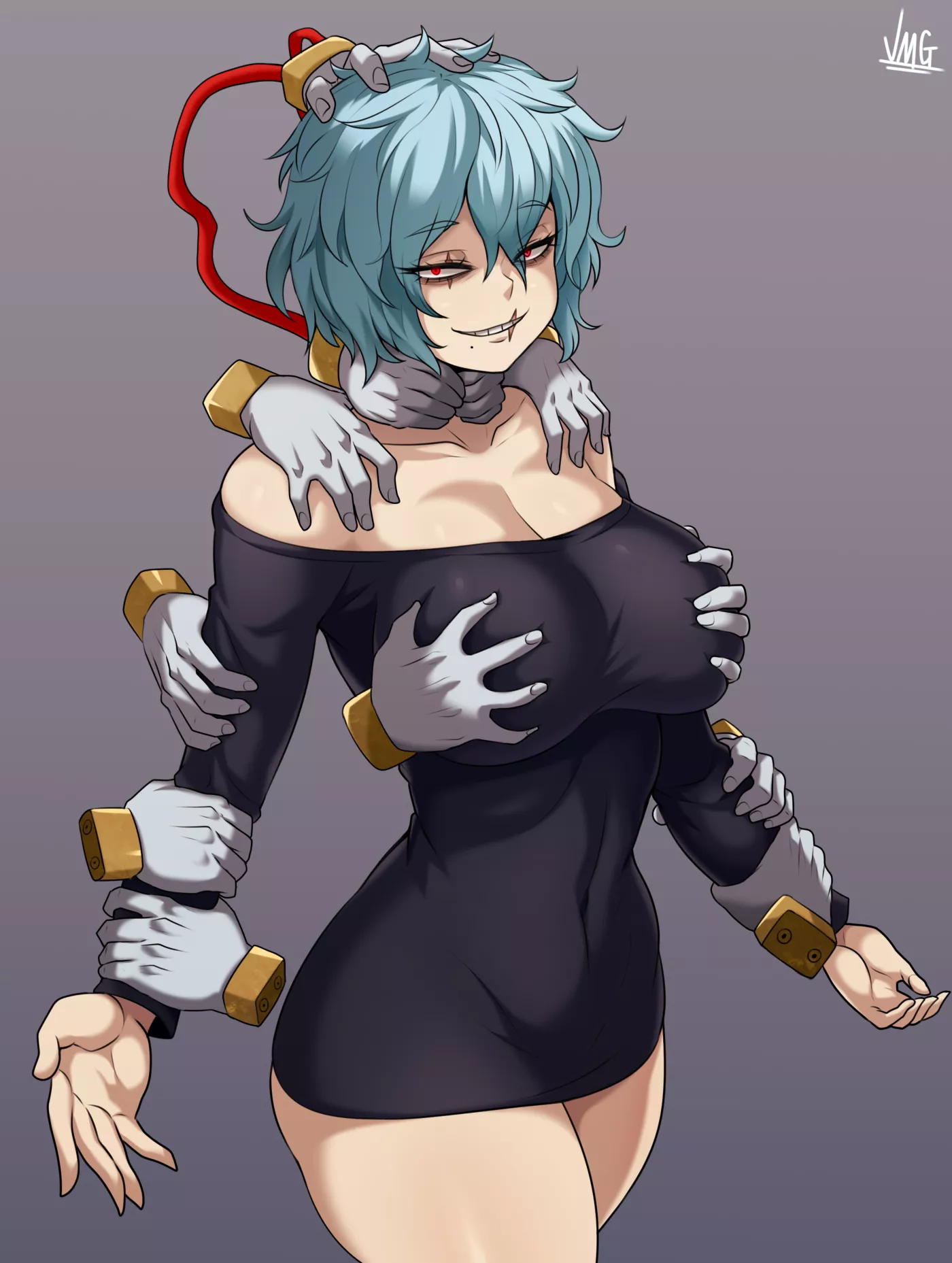 Shigaraki-chan bewitching body (JMG PartyBean) posted by queshu22