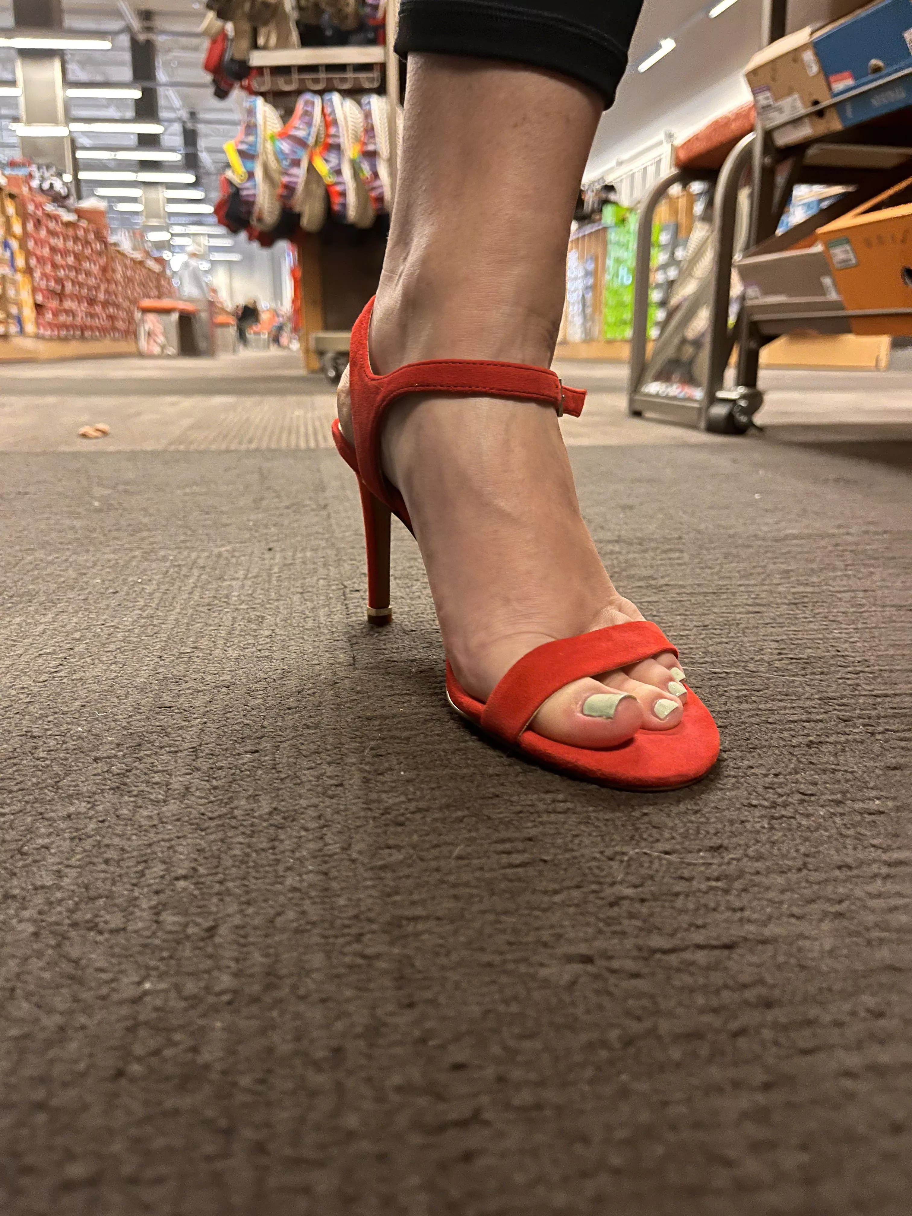 Shoe shopping yesterday posted by AnneRobertsFeet
