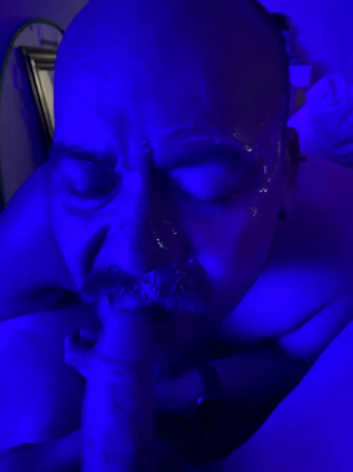 Shooting my load on my slutty hubby by candj216