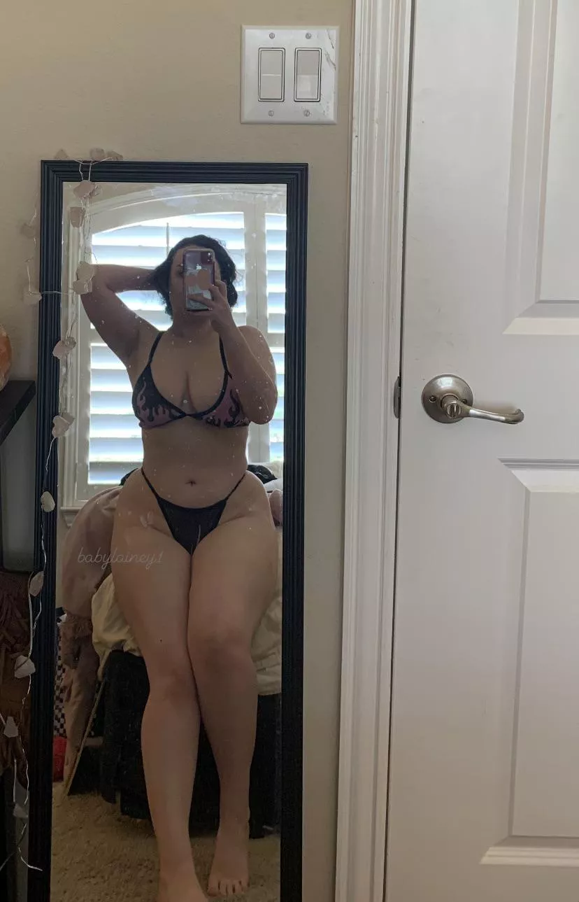 short enough to toss around while having big enough titties to smother you with ;) posted by babylainey1