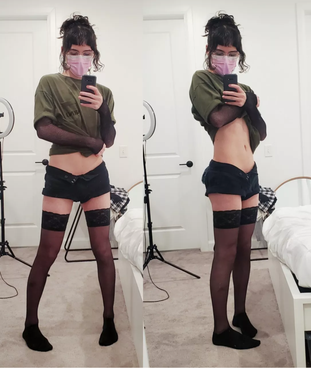 Short shorts feel so flattering posted by illuvarr