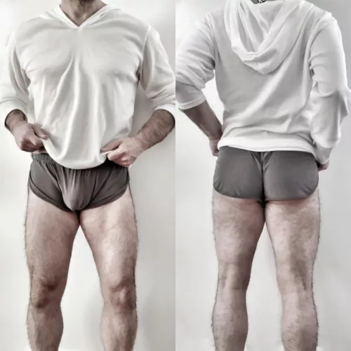 Shorts but no undies. by laurear