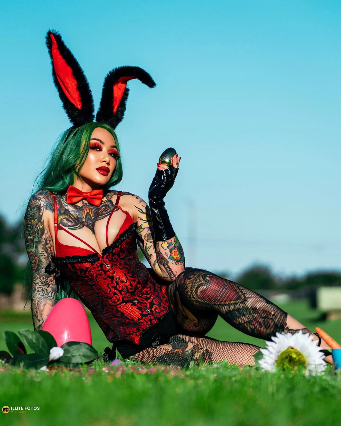 Shotzi as a bunny posted by multiano_x