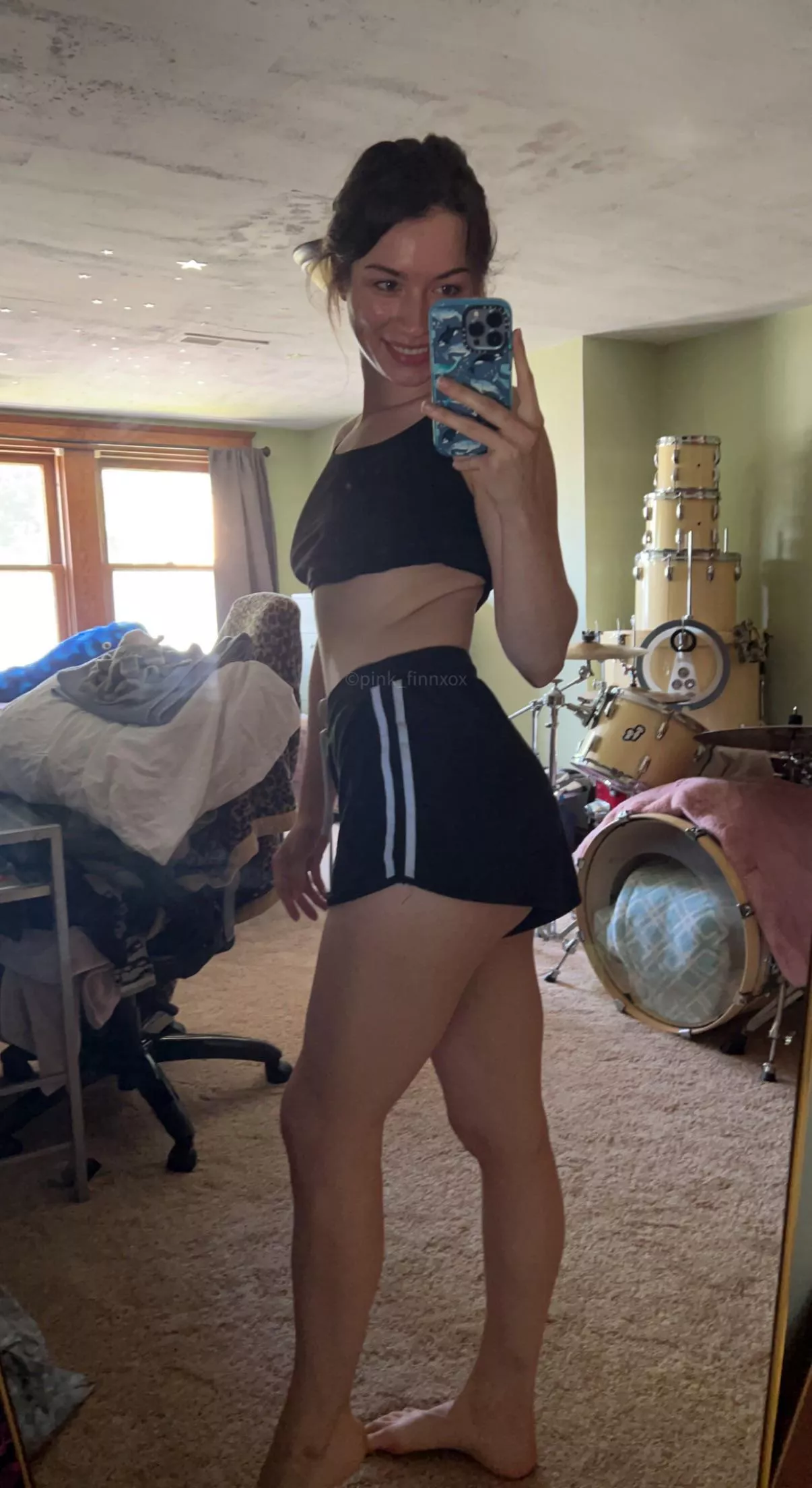 Should clean my room but I’ll go swim [f]irst posted by Pink_finnxox