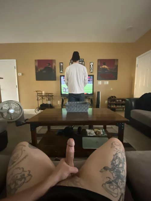 Should I ask him to play with it? by justanicecock