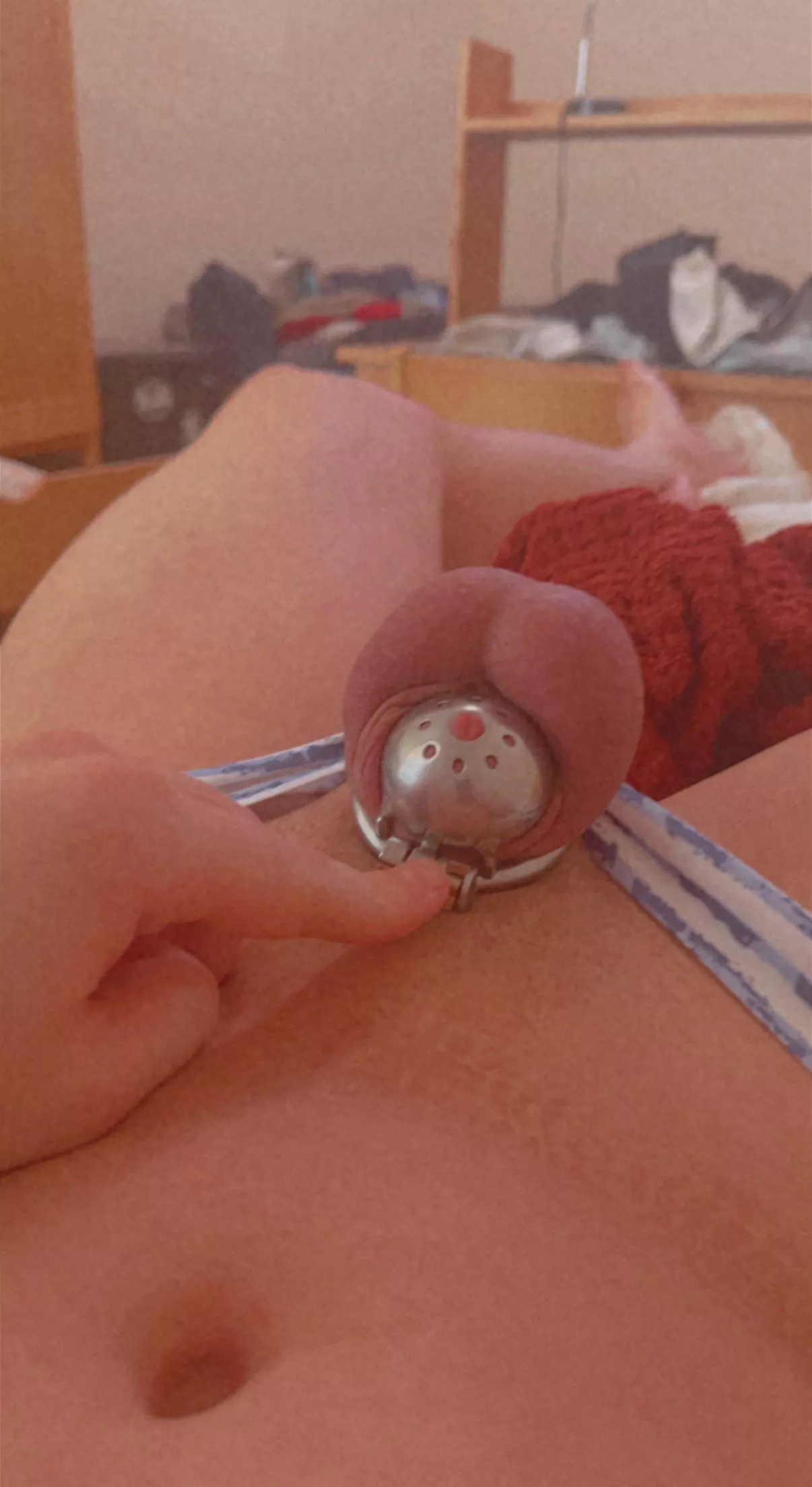 Should I break my keys and stay locked forever? posted by FemboyFriday12