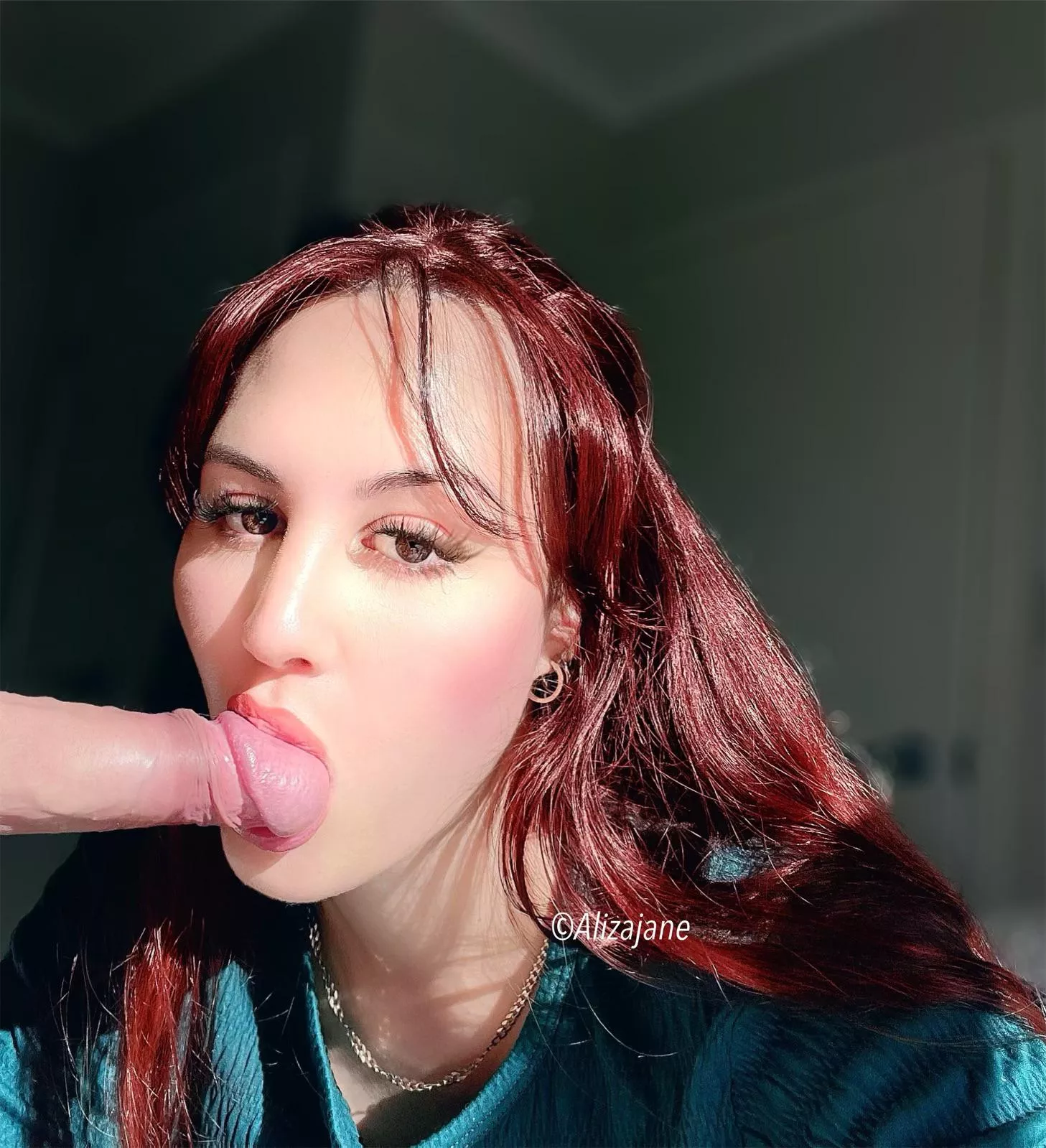 Should I choke on it ?? 😝🍆💦👅see you soon 😉 Aliza Jane posted by Think-Monitor-4886