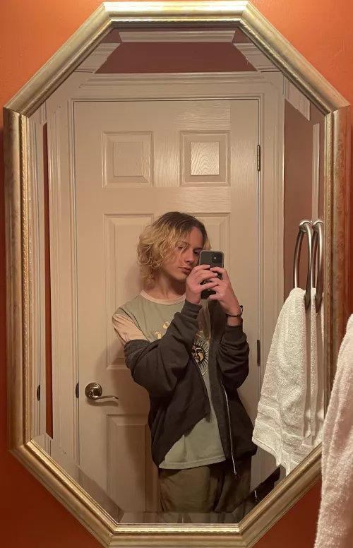 Should I dye my roots blonde like the rest off my hair or go brunette?~ :3 by gh0st_BOOny