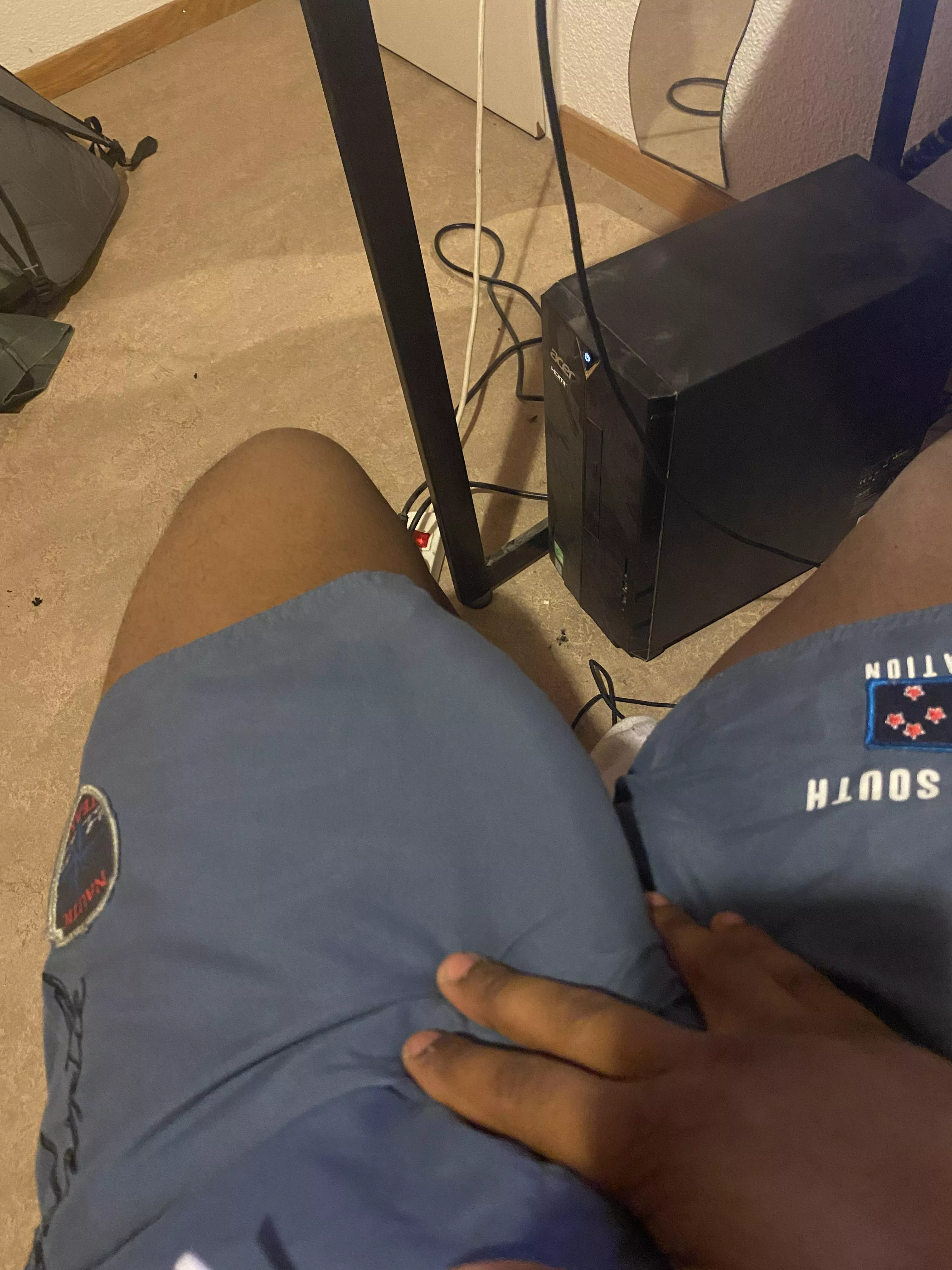 Should I go to the pool like that ? posted by Thicc-jake