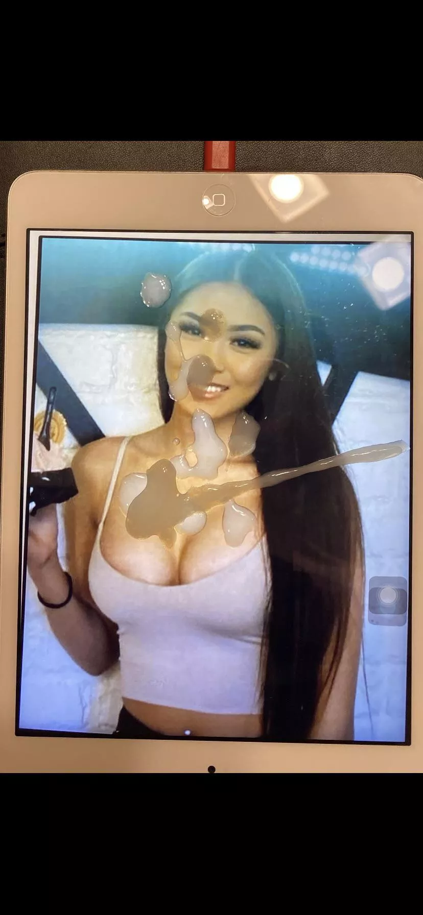 Should I keep covering her with my cum until she’s unrecognizable? posted by kneeltam