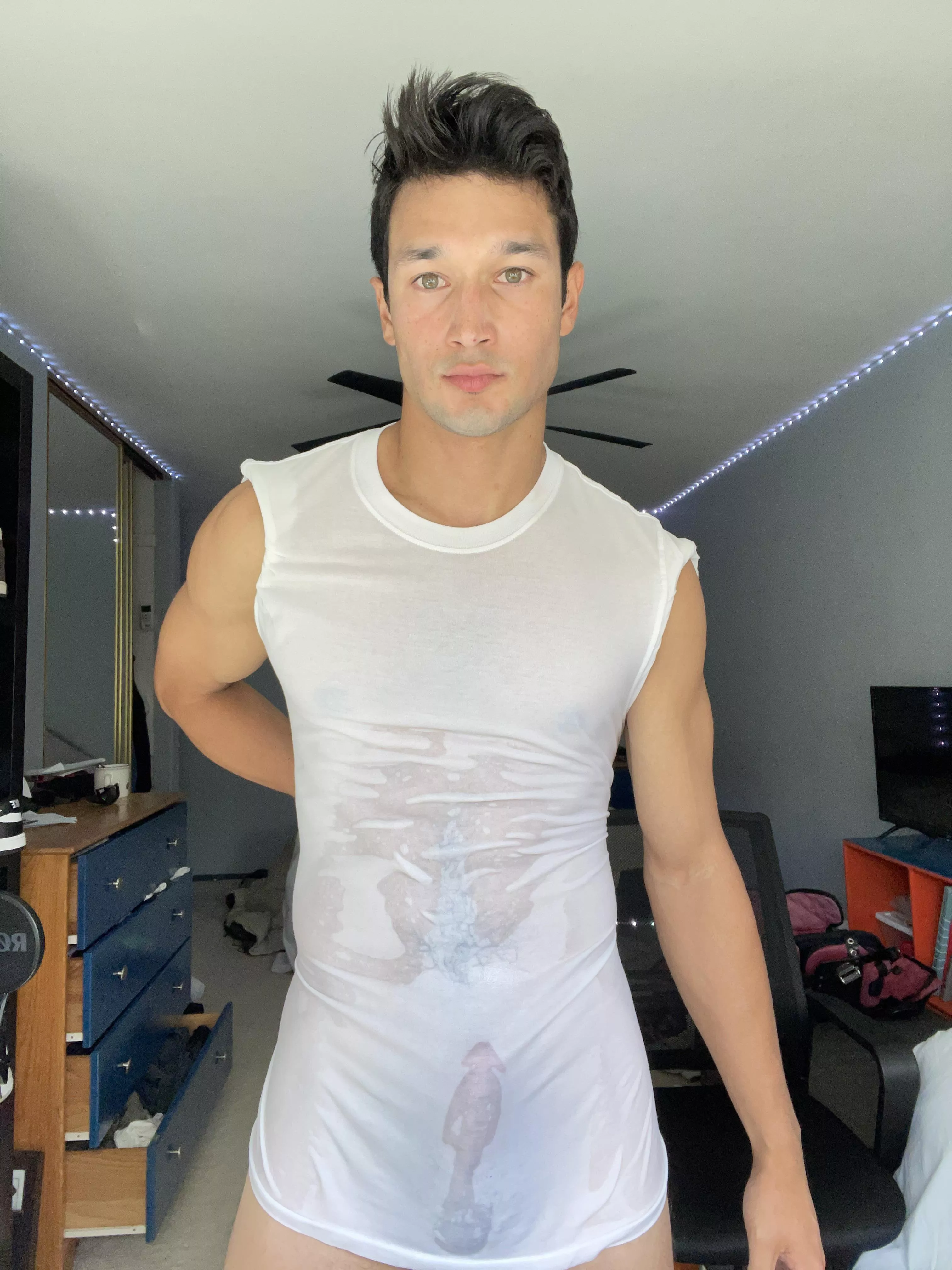 Should I take off my shirt ? posted by Longjumping-Pair-816