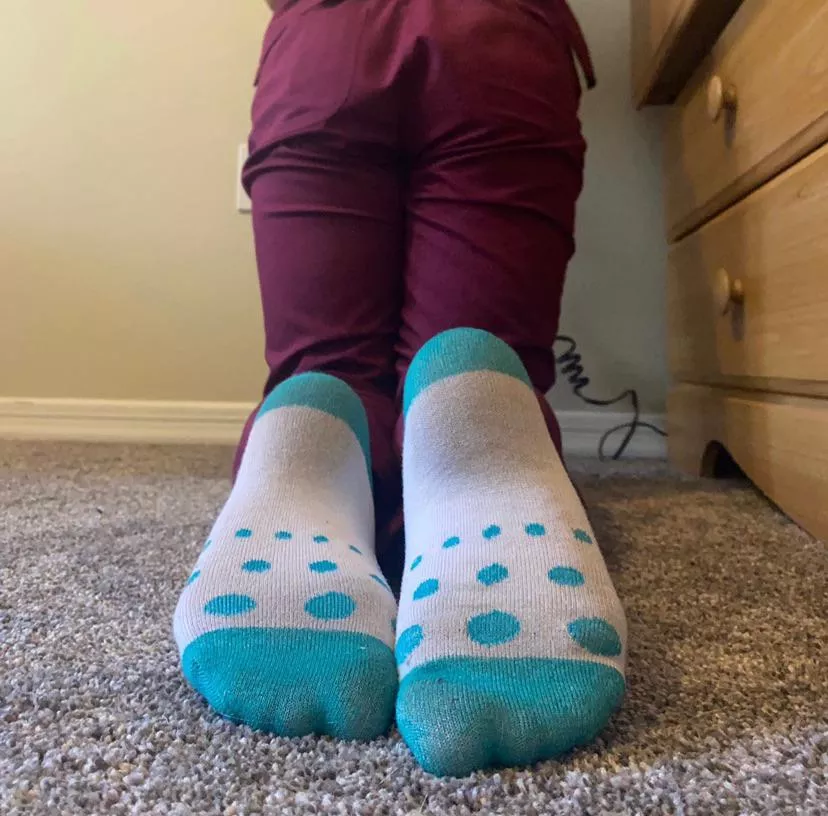 Should I take off these sweaty socks? posted by Realistic-Olive-9974