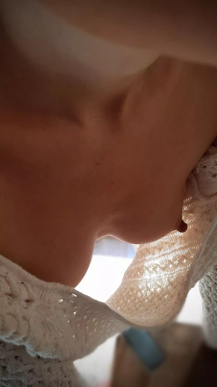Should I wear a bra with this sweater? (f) posted by 1980Hotwife