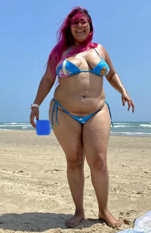 Showed off my body for the first time at the beach. by Break_bubbles