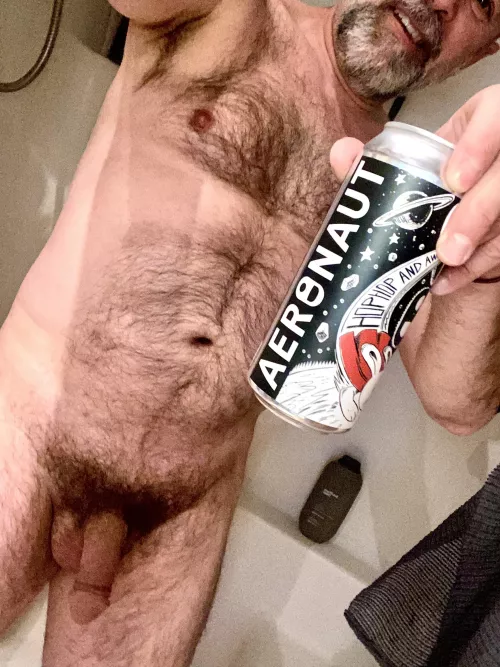 Shower beer anyone? by hairy_monkee
