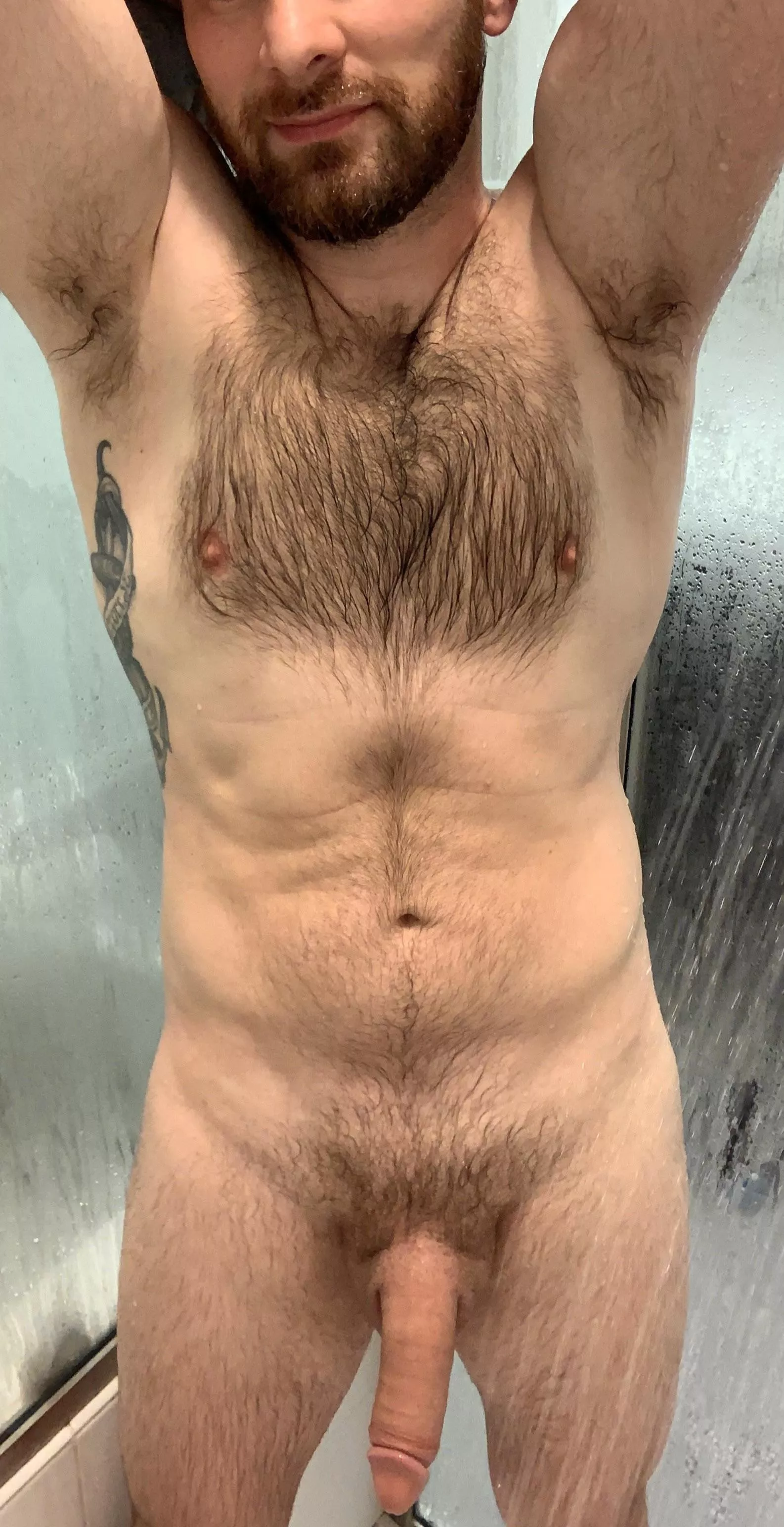 Shower bush! posted by DogOpposite2490