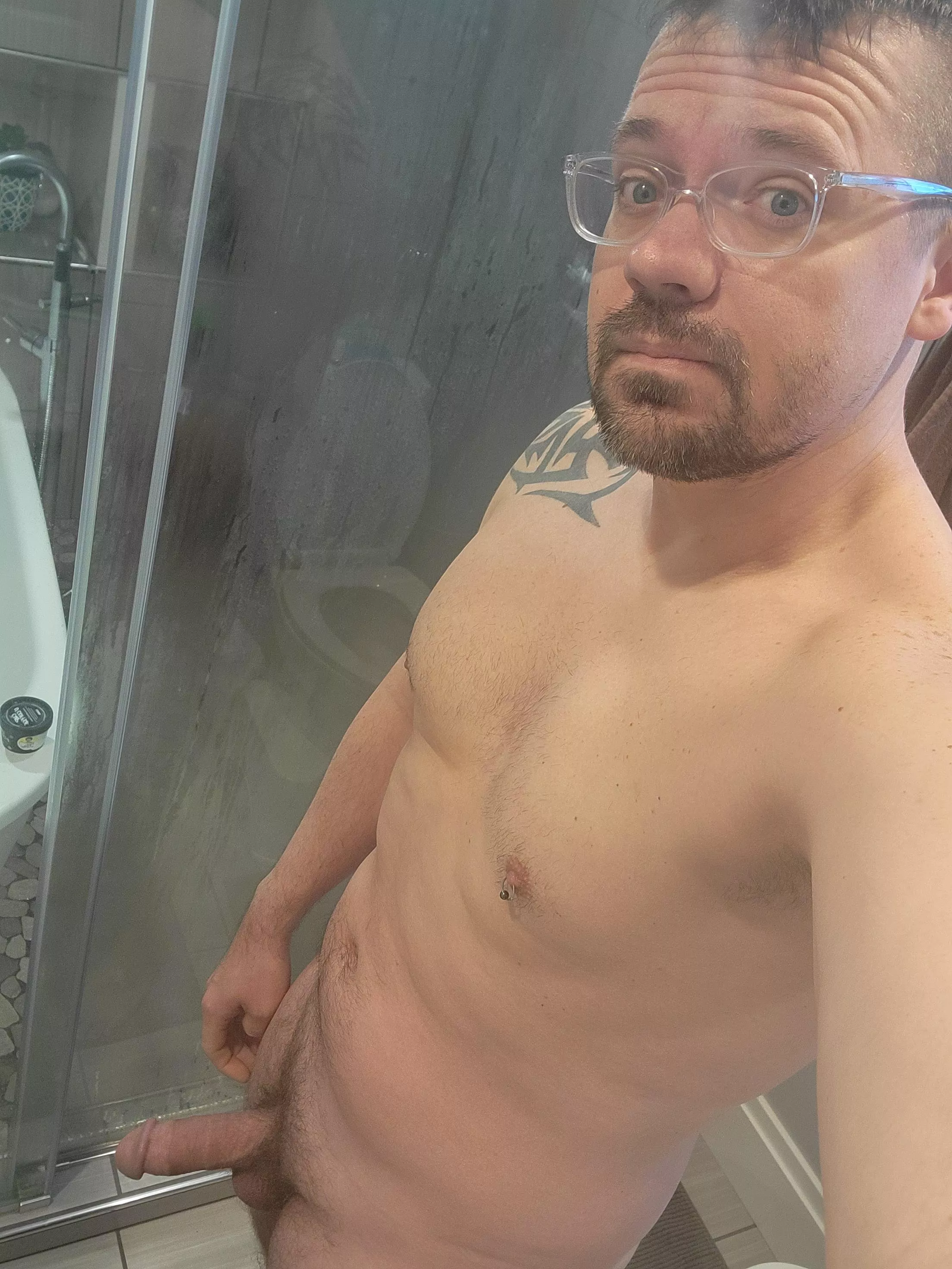 Shower time! Got it nice and hot for us. posted by allnaturalself