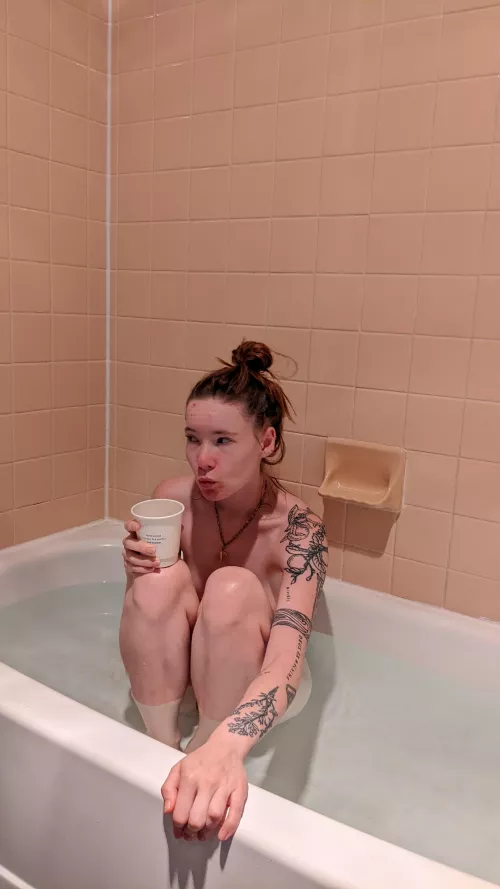 shower turned bath?? 🤷🏼‍♀️💦 by katiababy77