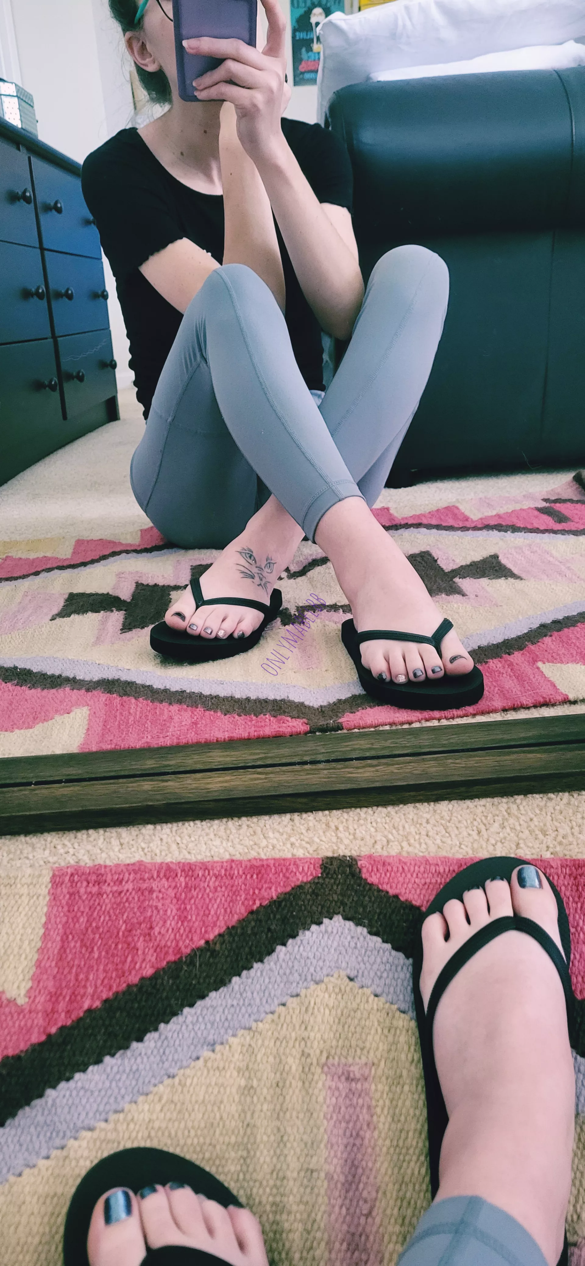 showing off my flops 😊 posted by onlymabelbb