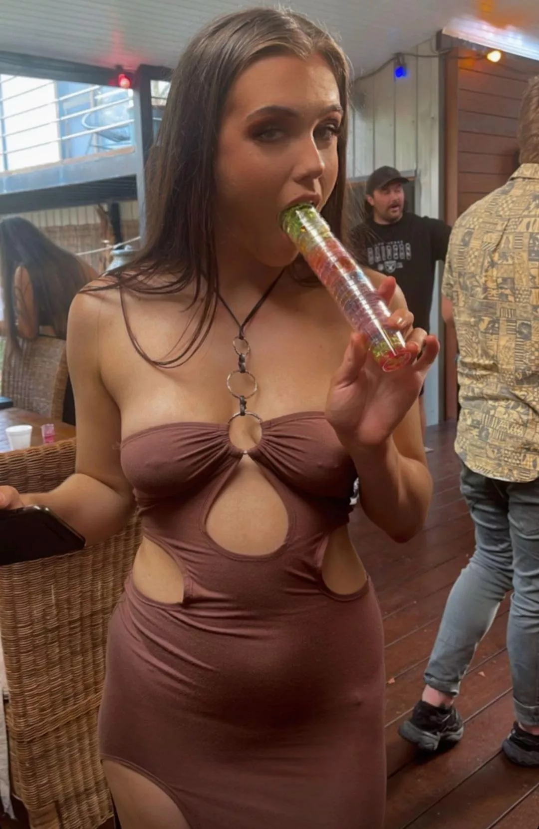 Showing off what she wants to do IRTR posted by ManlikeGambino