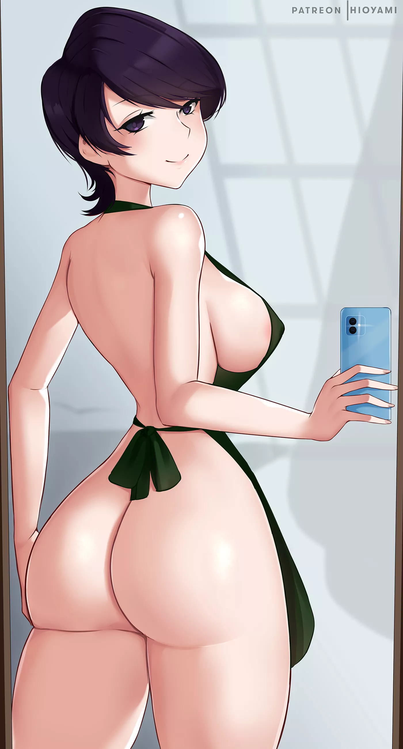 Shuuko Komi in naked apron. ( Komi can't communicate ) posted by Log10n197