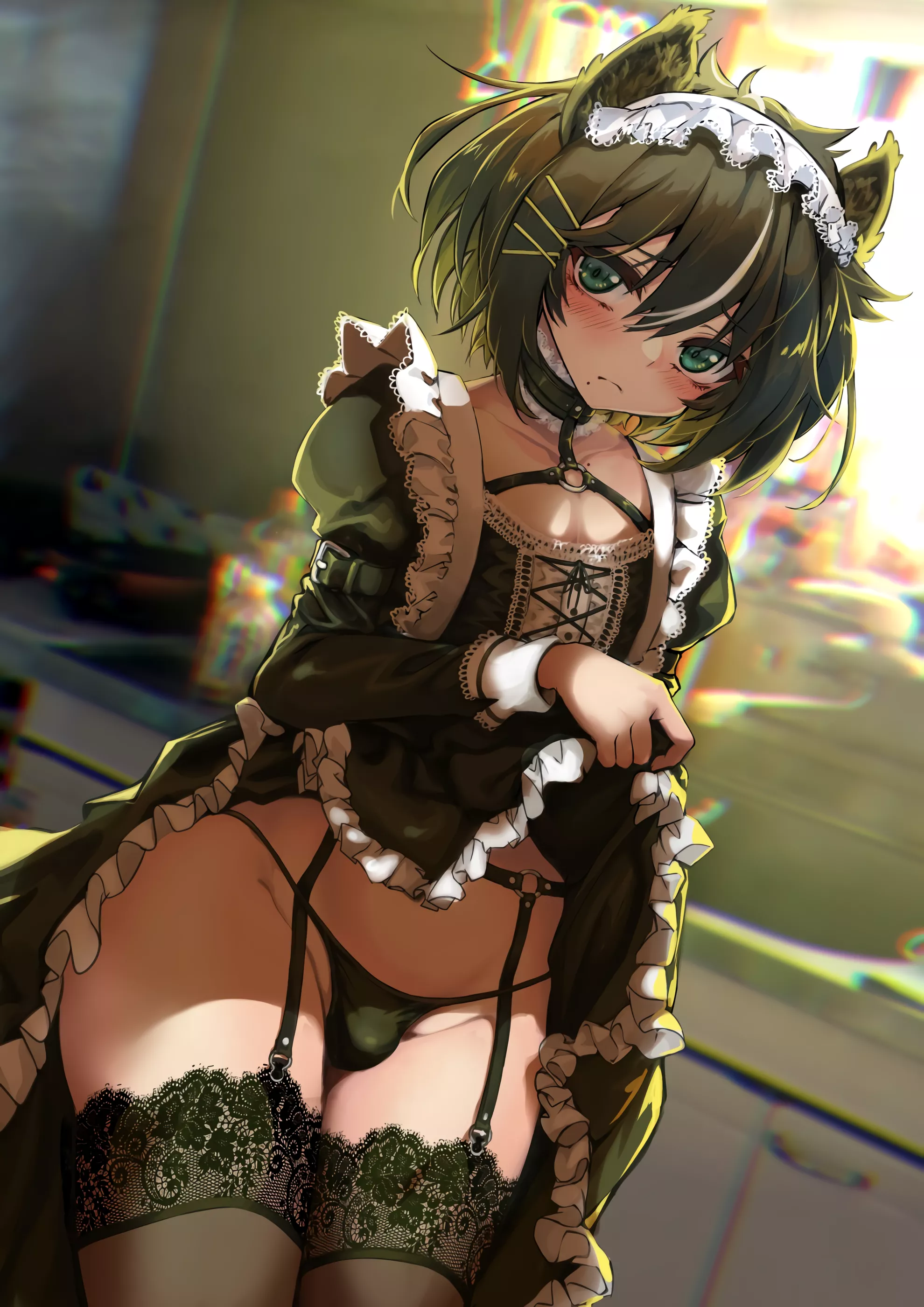 Shy and little kitty~ posted by Schaduh