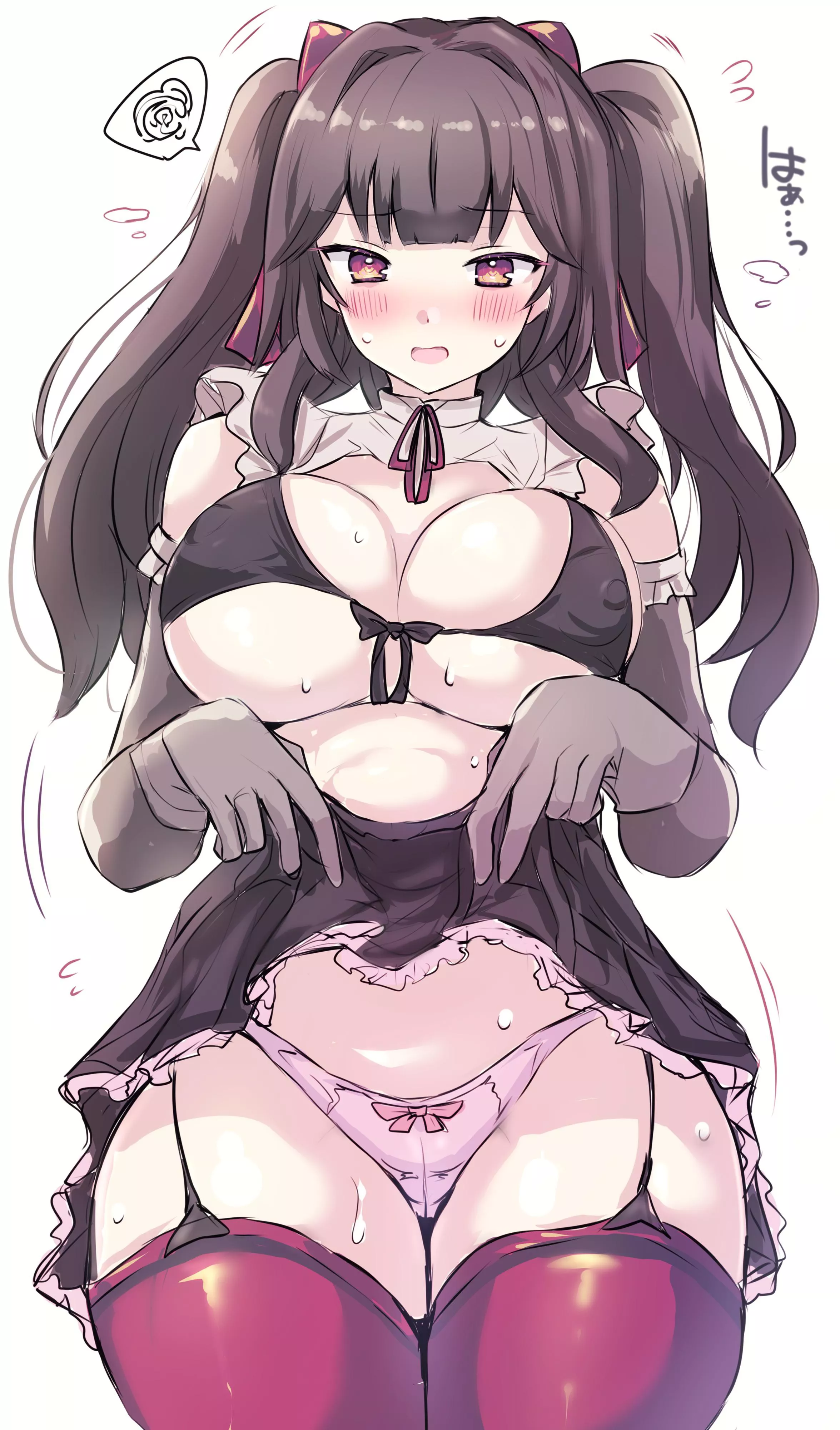 Shy Maid Skirt-Lift posted by SecretMystogan