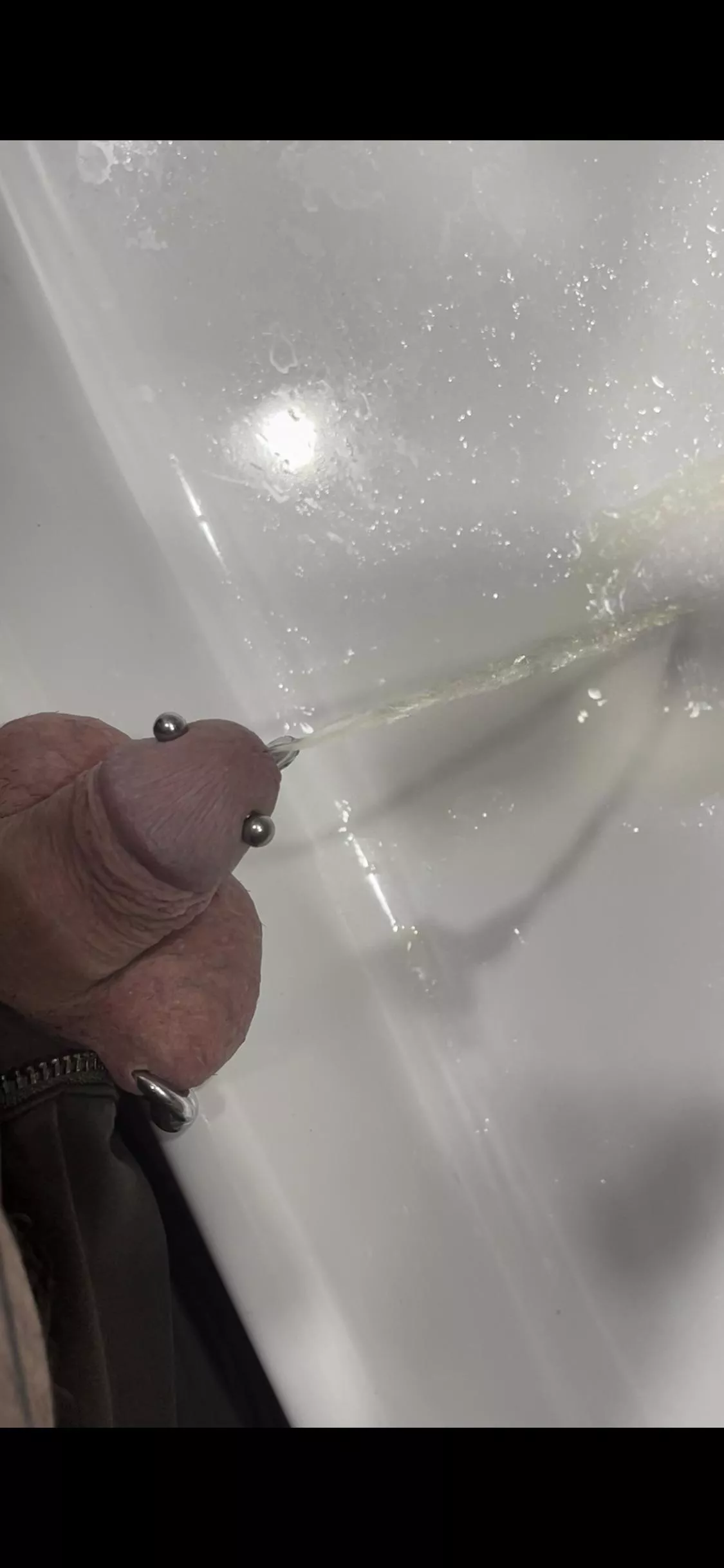 Shy sink pee, still getting into this! posted by IM138