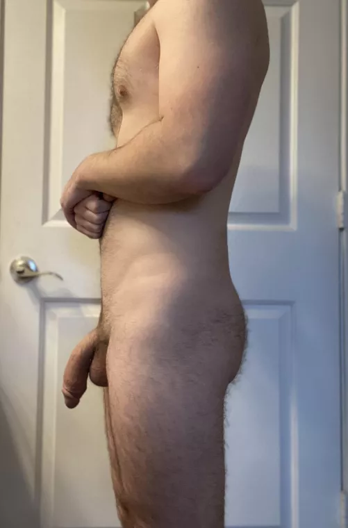 Side angle - M25, 5’10, 168 lbs by throwaway10101993