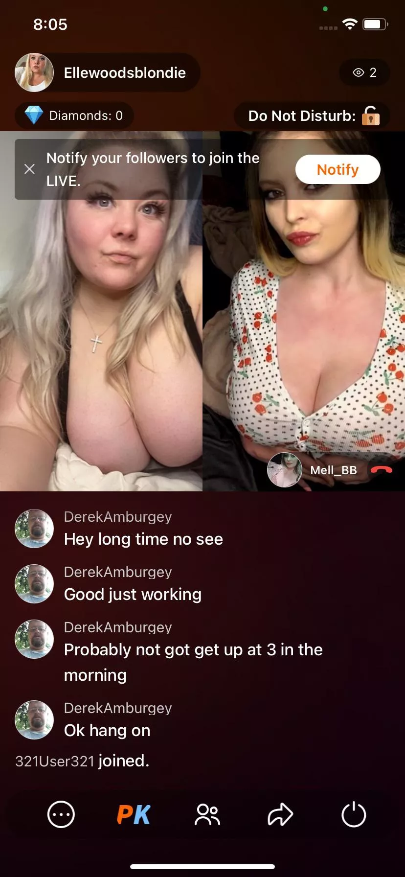 Side by side toy show tonight 😍 posted by realLillywoodbaby