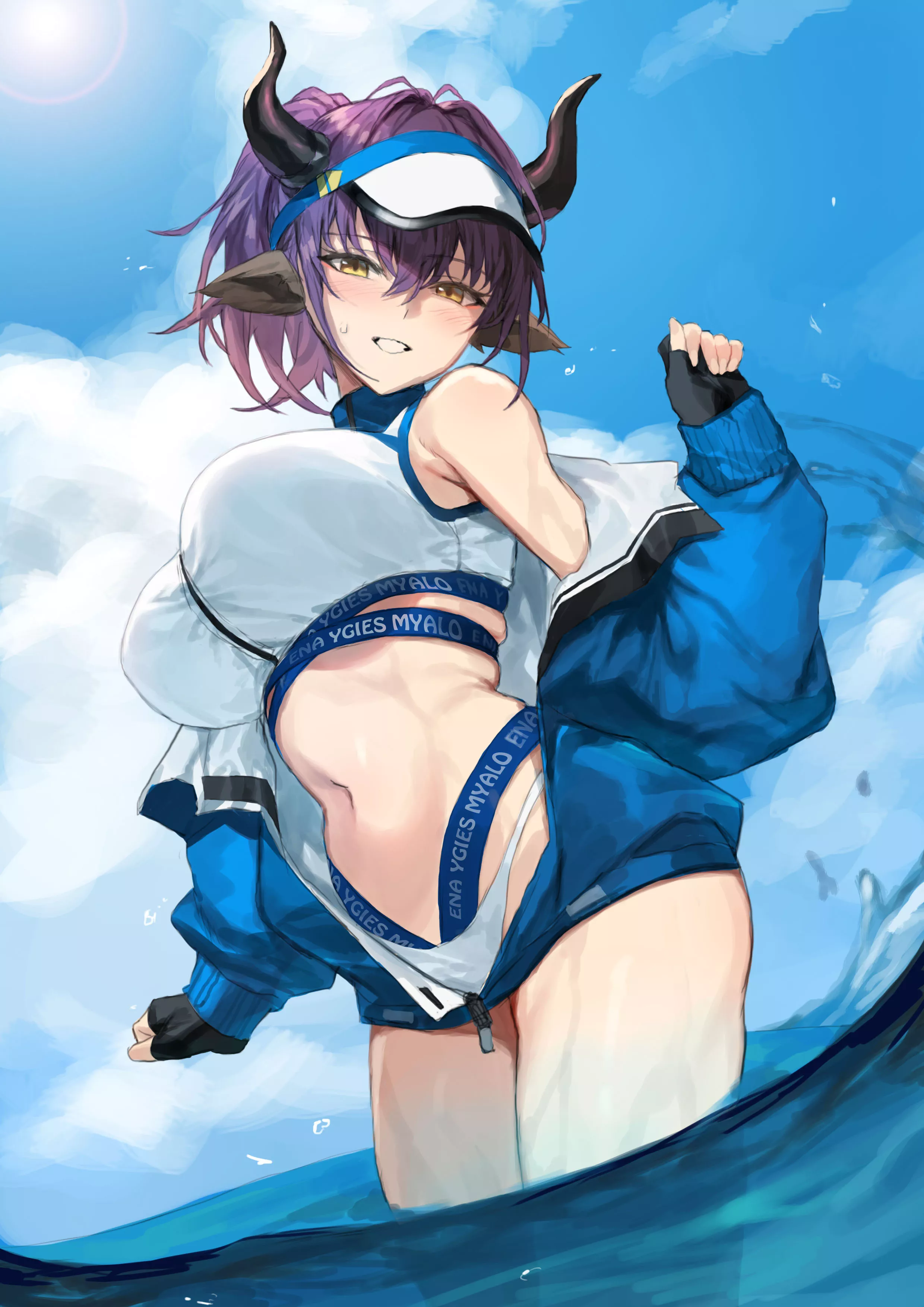 sideroca [Arknights] by (Molyb) posted by Faoovo