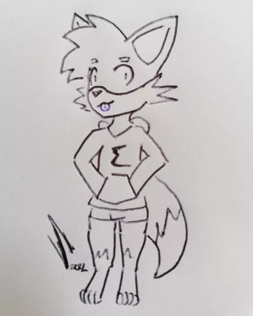 sigma says blep - art by me by SigmaExcel