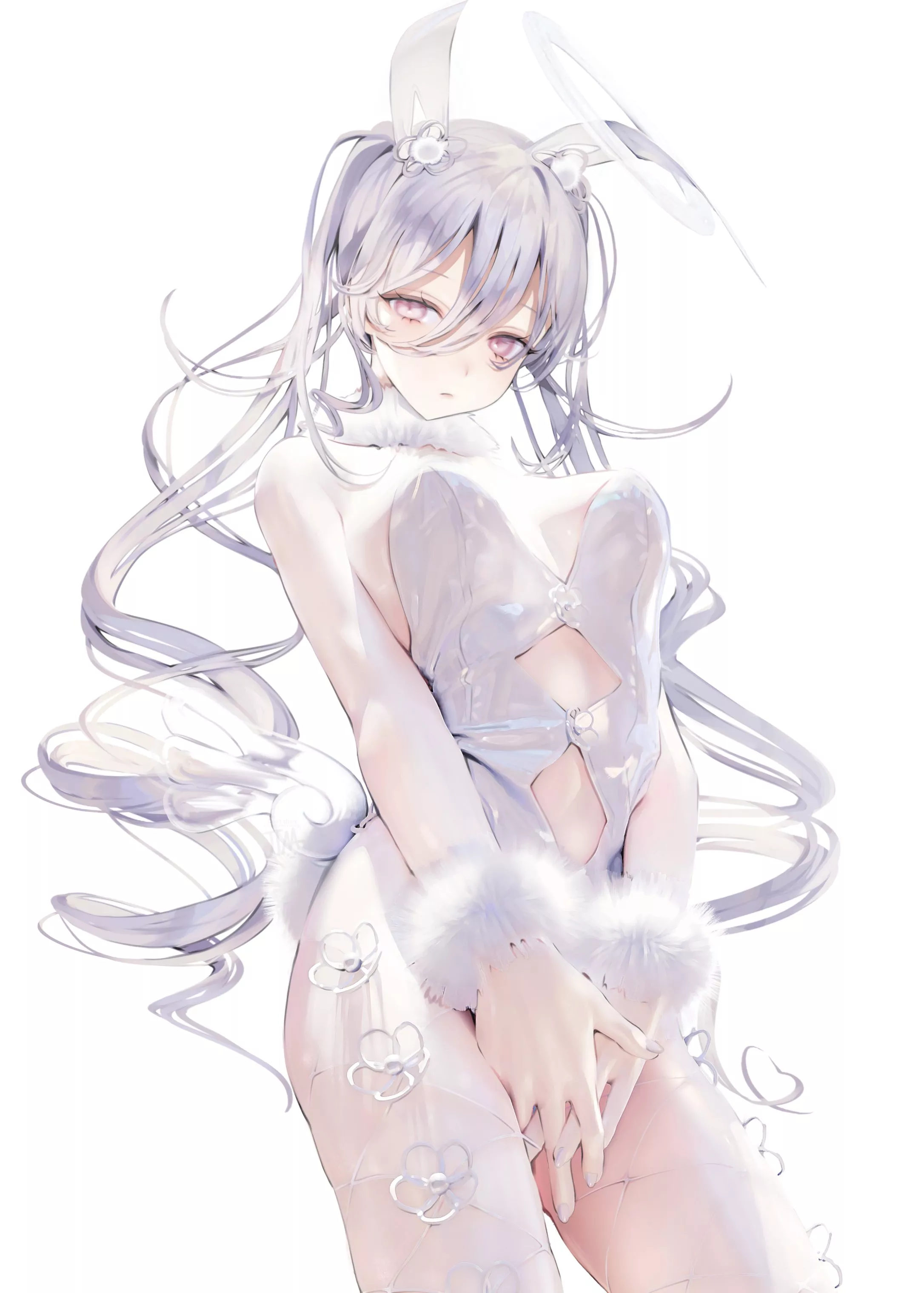 Silver Bunny [Original] posted by ArmorXIII