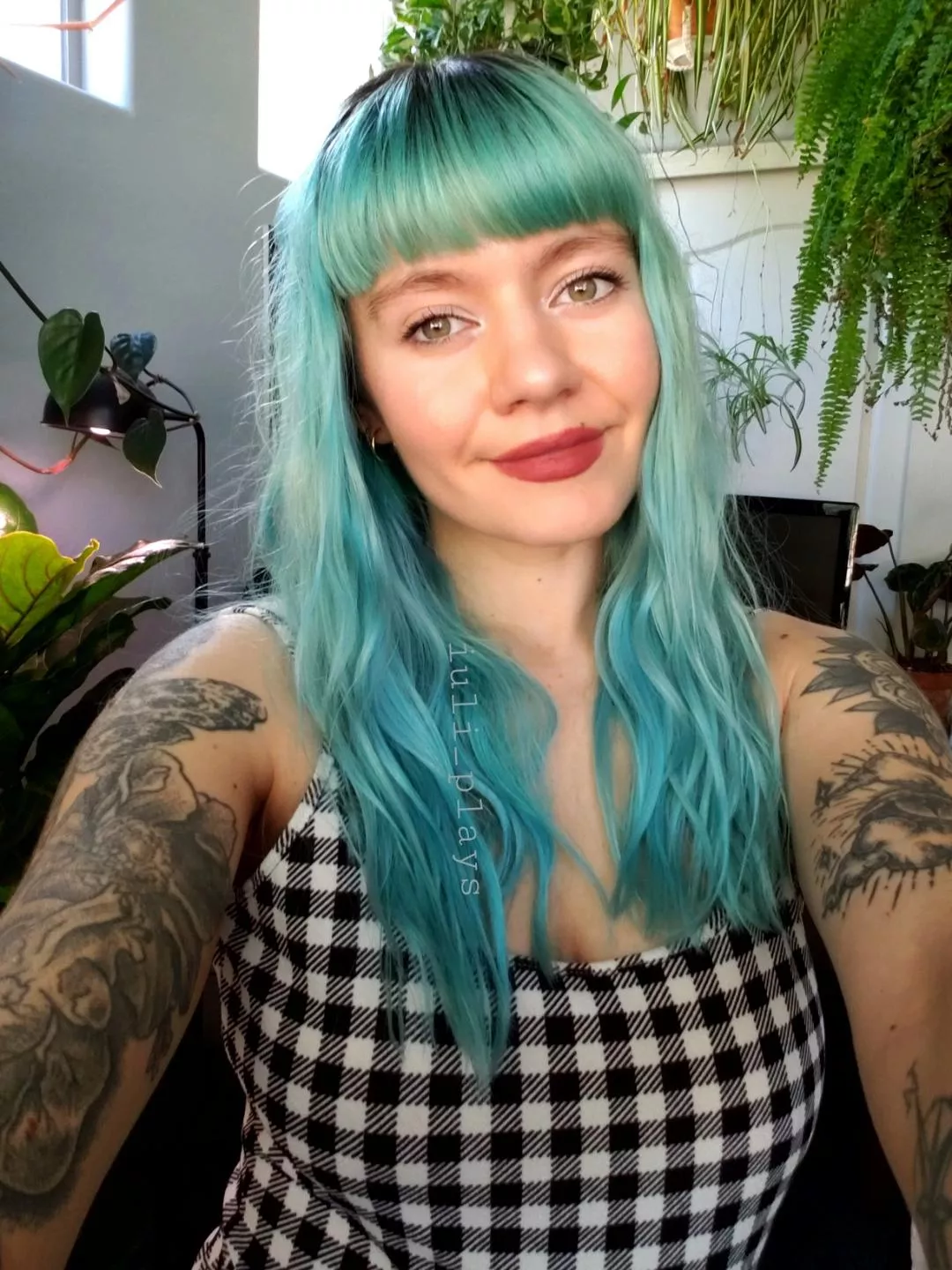 simple selfie today 🥰 posted by Iuli_plays