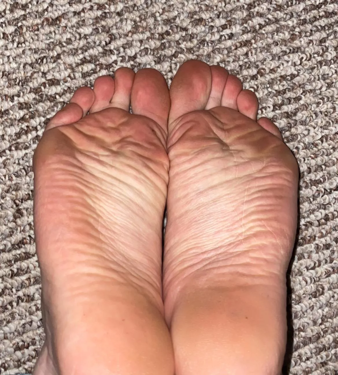 Since u guys said u liked dirty soles😌 posted by Admirable-Ad327