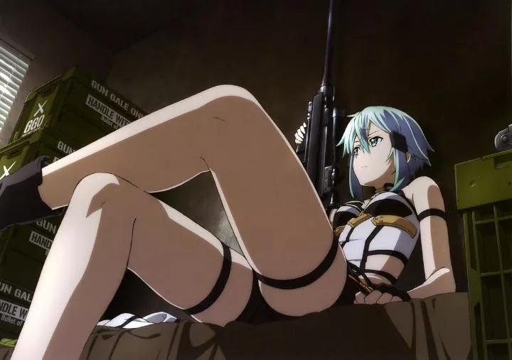 Sinon from below posted by fireboy769