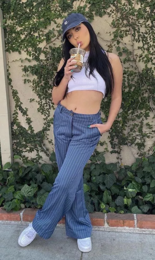 Sipping on a straw by FamiliarBelt123