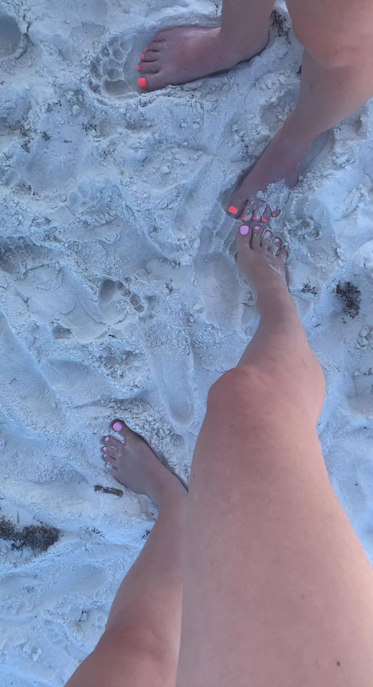 Sister beach feet 👅 posted by FlexyLexyFeet