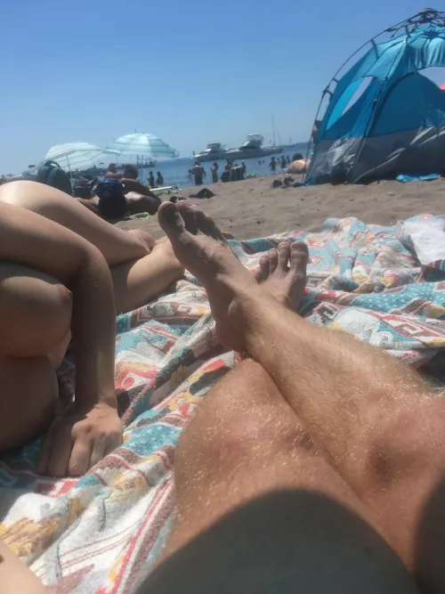 Situated on the beach :) 46f by SorcererGargamel