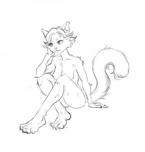 sketch commission!! by angfurr