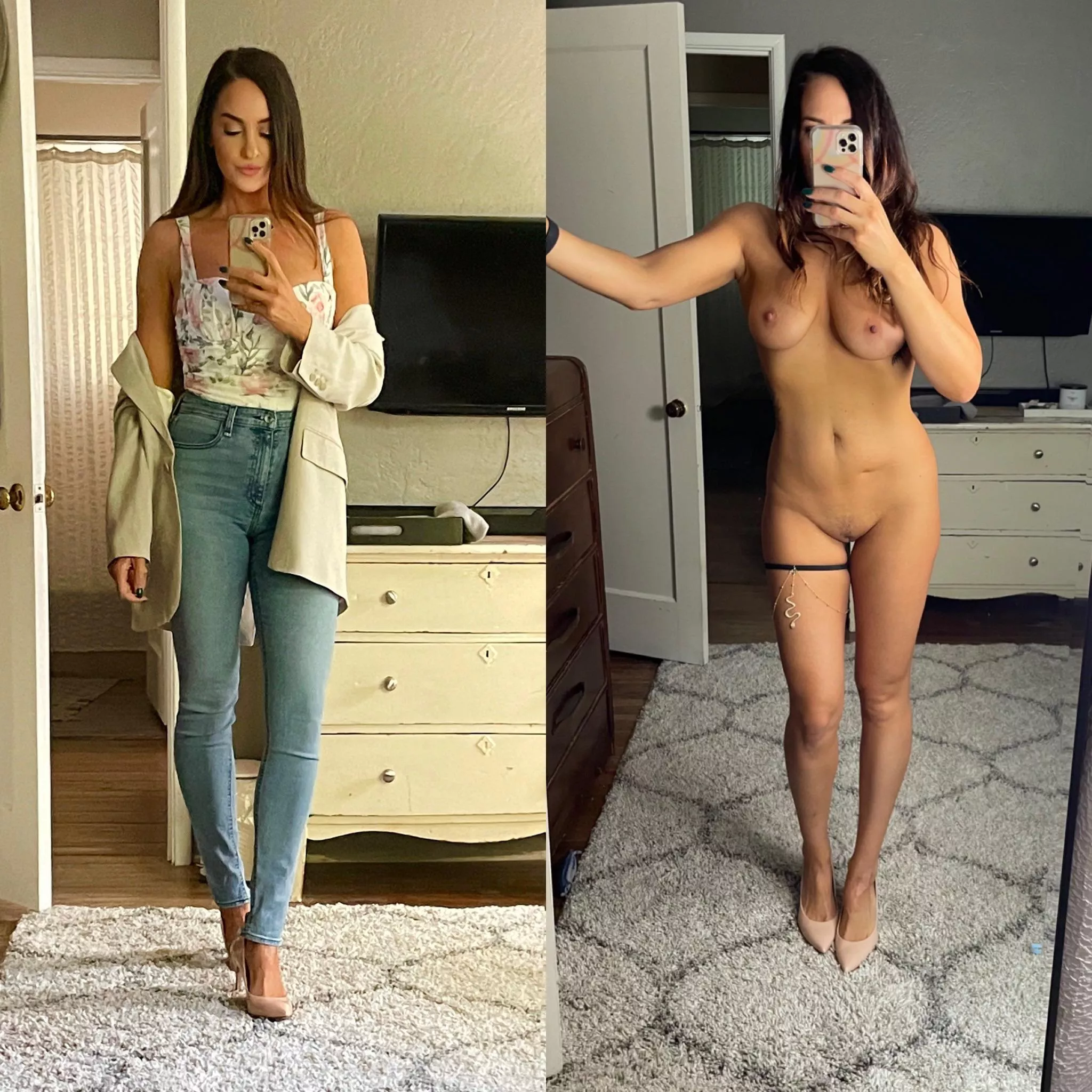 Skinny jeans and heels for spring 🌸 posted by mandiekitty