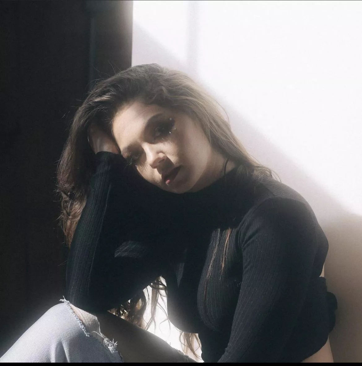 Skye Blue tight shirt. posted by Jatrap