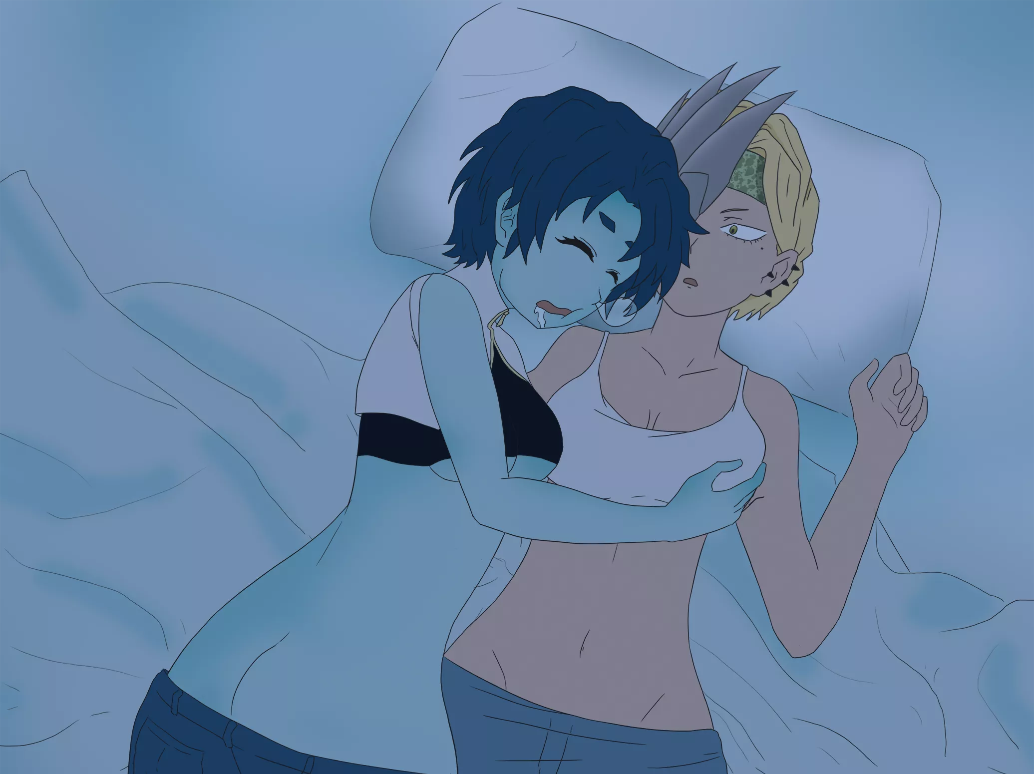 Sleeping on the same bed (PoggeseH) posted by Happy_Argument4286