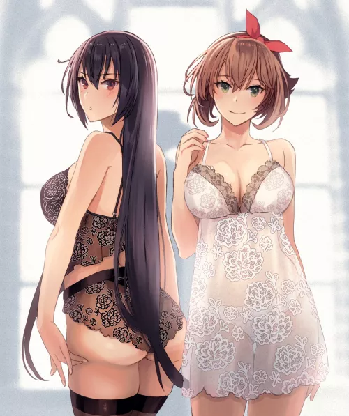 Sleepwear, right? [Kantai Collection] by chilidirigible