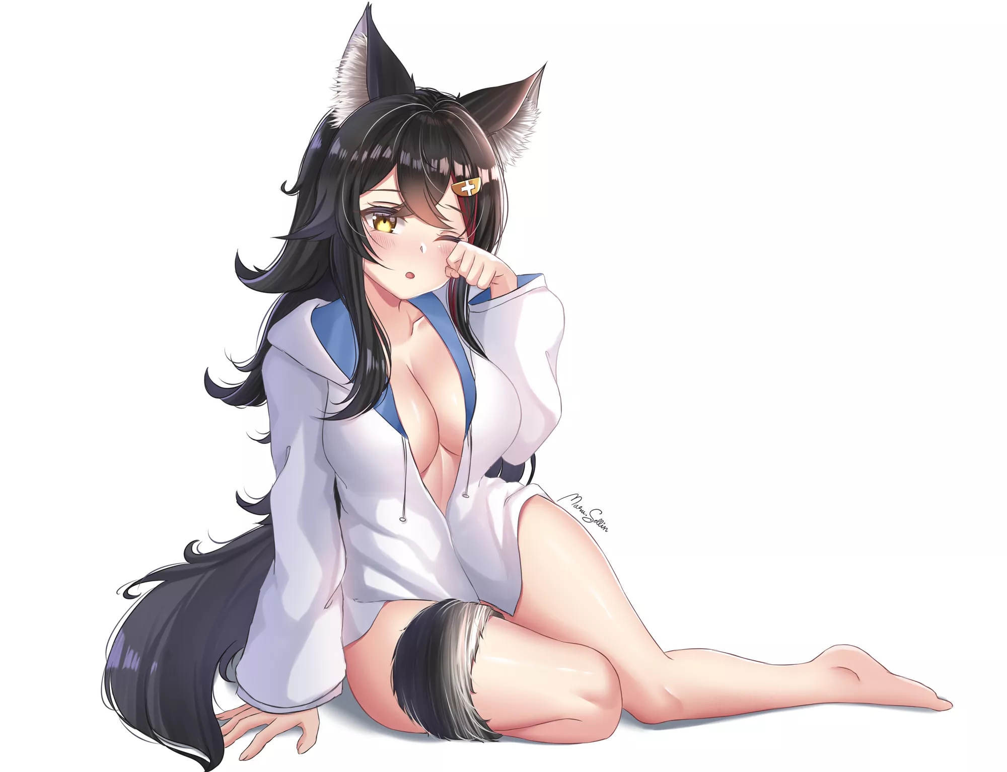 Sleepy Mio by maru.selinn [Hololive] posted by leon_sen