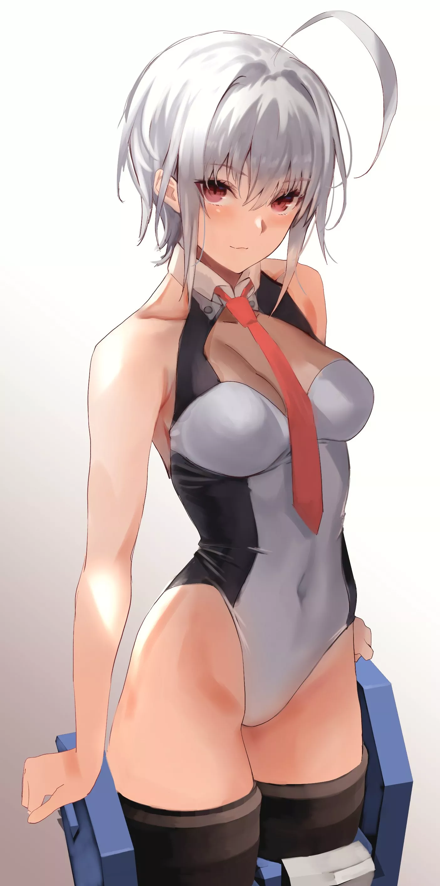 Slight Smile And A Cute Blush In A Leotard (Sawatari Kazuma ) [Original] posted by sequence_string