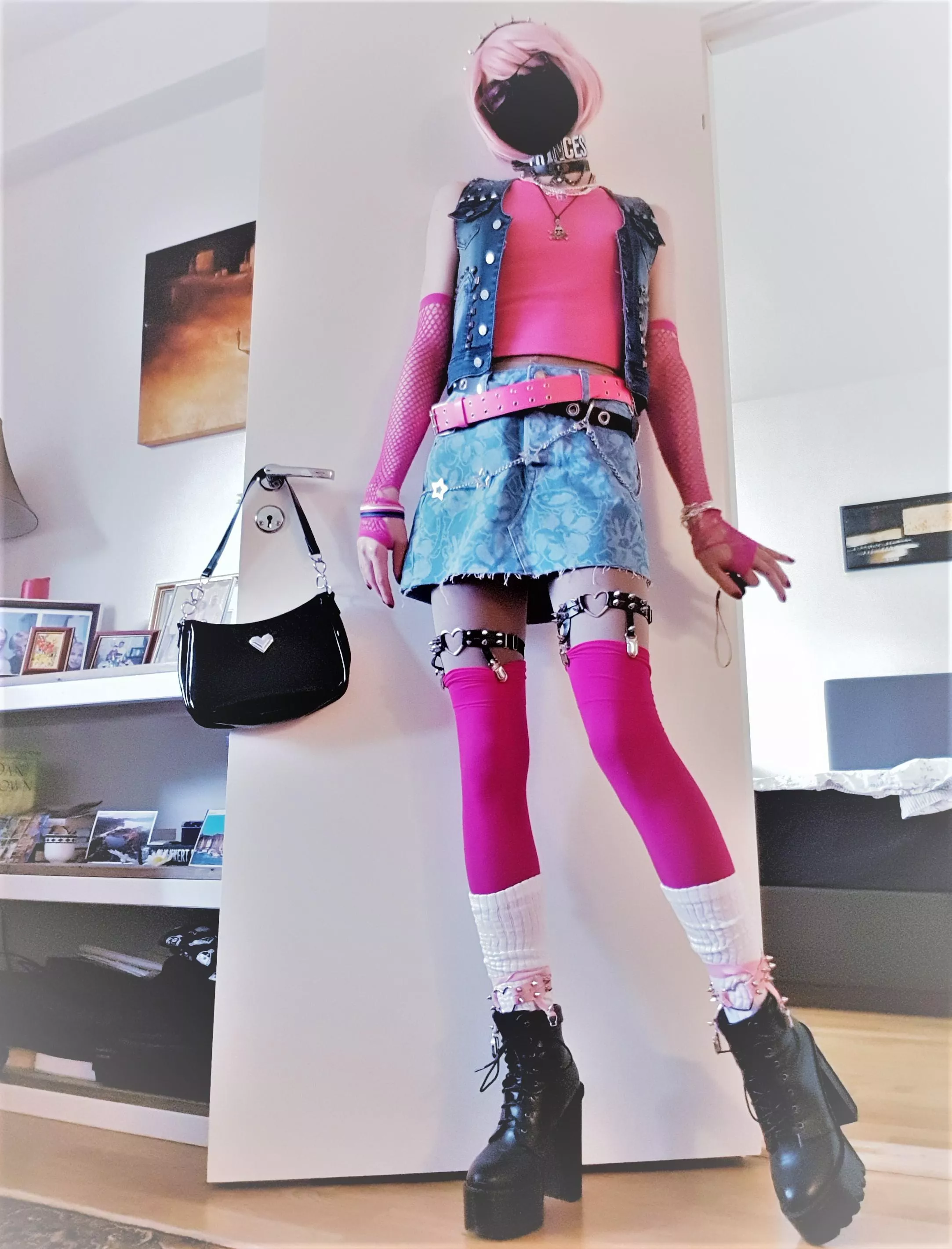 Slightly Y2k inspired cute and girly outfit posted by ShadowPrincessN7